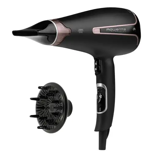 Rowenta Silence CV7920 secador 2300 W Negro, Rosa