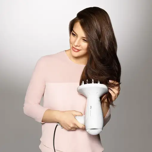 Braun Satin Hair 3 HD 385 secador 2000 W Blanco