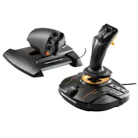 Thrustmaster T-16000M FCS Hotas Negro, Naranja USB Palanca de mando Analógico/Digi