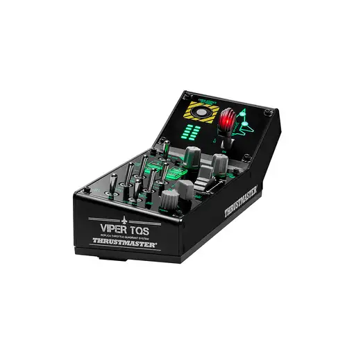 Thrustmaster VIPER Panel Negro USB Joystick/Palanca de control lateral + cuadrante
