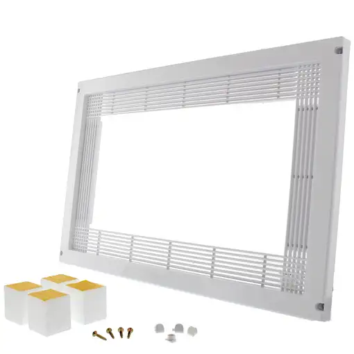 Microondas Marco embellecedor para horno blanco 7300000100 SCANPART