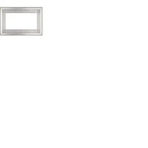 Microondas Marco embellecedor para horno plateado 7300000112 SCANPART