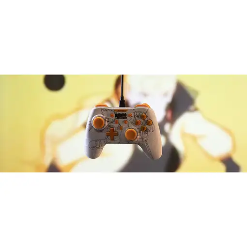 Konix Naruto Kakashi Blanco USB Gamepad Nintendo Switch, Nintendo Switch Lite, PC