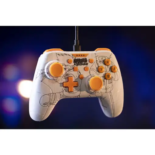 Konix Naruto Kakashi Blanco USB Gamepad Nintendo Switch, Nintendo Switch Lite, PC