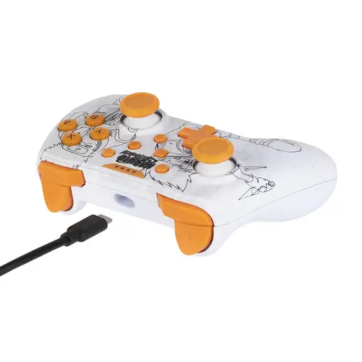 Konix Naruto Kakashi Blanco USB Gamepad Nintendo Switch, Nintendo Switch Lite, PC