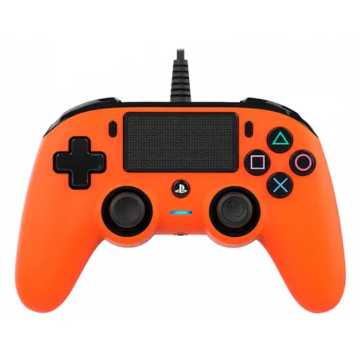 NACON PS4OFCPADORANGE mando y volante Naranja USB Gamepad Analógico/Digital PC, Pl