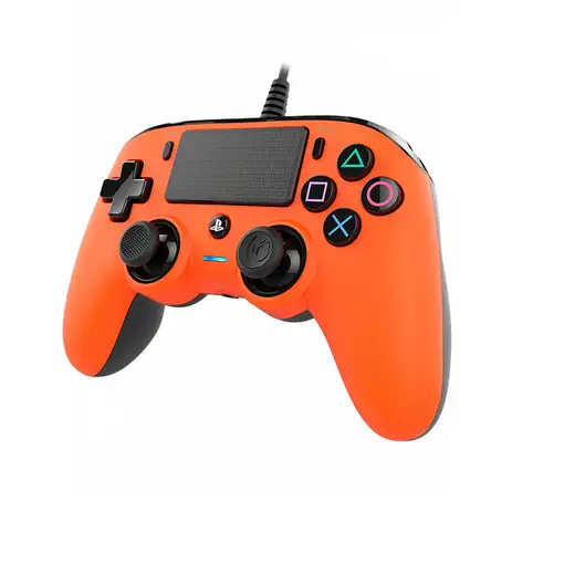 NACON PS4OFCPADORANGE mando y volante Naranja USB Gamepad Analógico/Digital PC, Pl