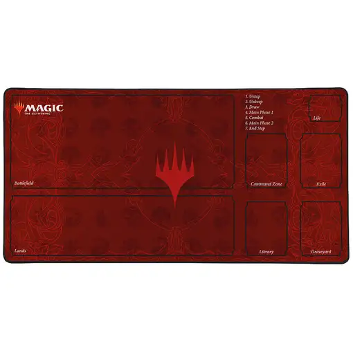 Konix Battlefield XL Alfombrilla de ratón para juegos Rojo