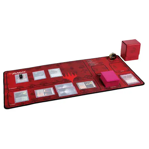 Konix Battlefield XL Alfombrilla de ratón para juegos Rojo