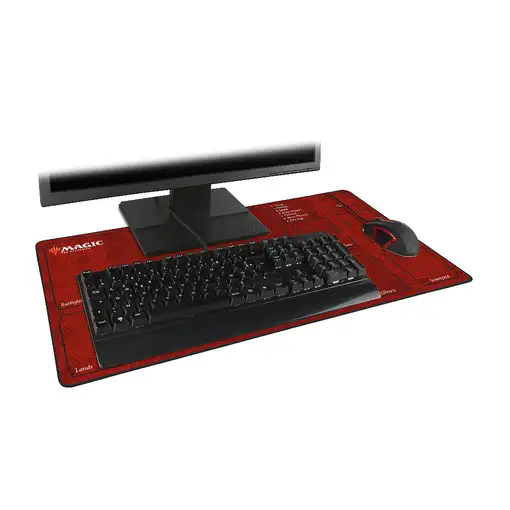 Konix Battlefield XL Alfombrilla de ratón para juegos Rojo