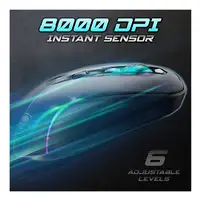 Spirit of Gamer S-EM50BK ratón Juego mano derecha RF Wireless + Bluetooth + USB Ty