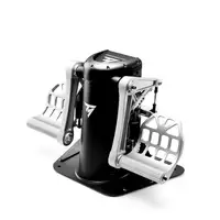 Thrustmaster TPR Rudder Negro, Plata USB Simulador de Vuelo Analógico PC