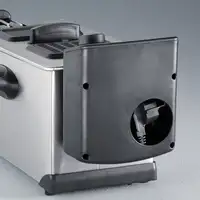 Severin FR 2431 freidora Sencillo 3 L Independiente 2000 W Acero inoxidable