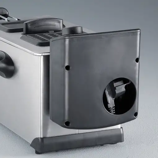 Severin FR 2431 freidora Sencillo 3 L Independiente 2000 W Acero inoxidable