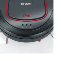 Severin Chill 0,35 L Sin bolsa Negro, Gris, Rojo