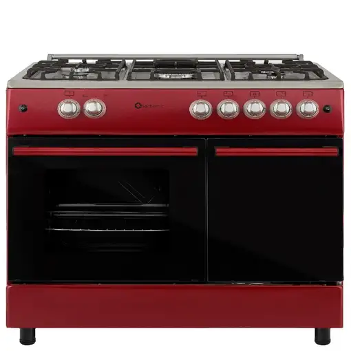 SOLTHERMIC® COCINA F9LT50G2 GAS ROJA 90X60 PORTABOMBONA