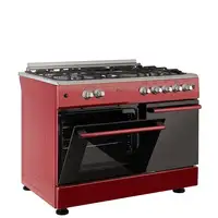 SOLTHERMIC® COCINA F9LT50G2 GAS ROJA 90X60 PORTABOMBONA