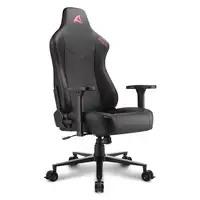 Sharkoon SGS30 Silla para videojuegos universal Asiento acolchado tapizado Negro,