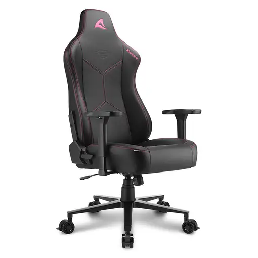Sharkoon SGS30 Silla para videojuegos universal Asiento acolchado tapizado Negro,