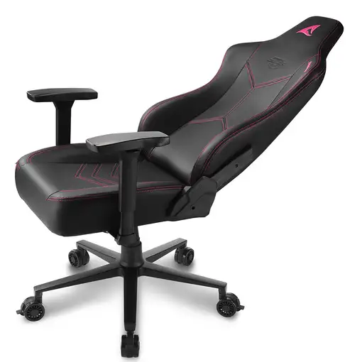 Sharkoon SGS30 Silla para videojuegos universal Asiento acolchado tapizado Negro,