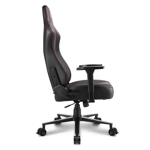 Sharkoon SGS30 Silla para videojuegos universal Asiento acolchado tapizado Negro,