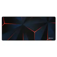 Sharkoon SKILLER SGP30 Alfombrilla de ratón para juegos Negro, Azul, Naranja