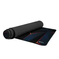 Sharkoon SKILLER SGP30 Alfombrilla de ratón para juegos Negro, Azul, Naranja