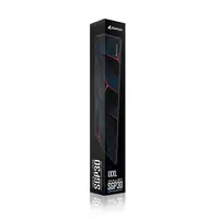 Sharkoon SKILLER SGP30 Alfombrilla de ratón para juegos Negro, Azul, Naranja