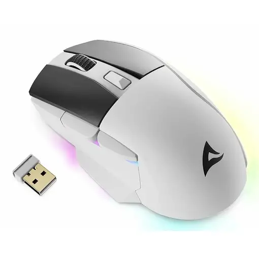 Sharkoon SGM50W ratón Juego mano derecha RF Wireless + USB Type-A Óptico 6400 DPI