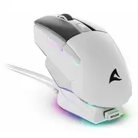 Sharkoon SGM50W ratón Juego mano derecha RF Wireless + USB Type-A Óptico 6400 DPI