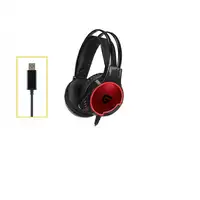 Conceptronic ATHAN U1 Auriculares Alámbrico Diadema Juego USB tipo A Negro
