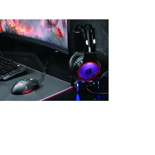 Conceptronic ATHAN U1 Auriculares Alámbrico Diadema Juego USB tipo A Negro