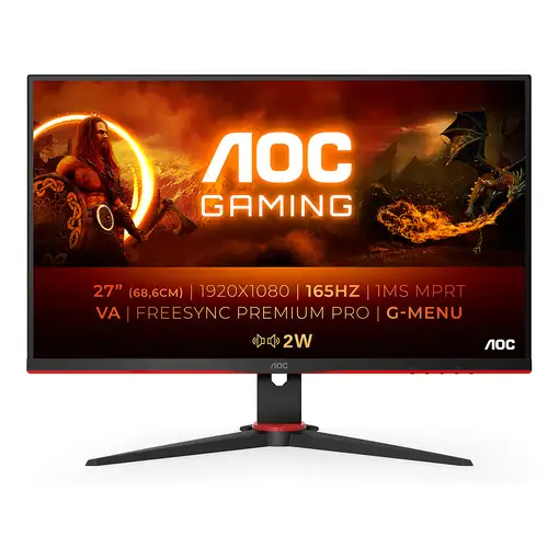 AOC 27G2SAE/BK pantalla para PC 68,6 cm (27'') 1920 x 1080 Pixeles Full HD LED Negr
