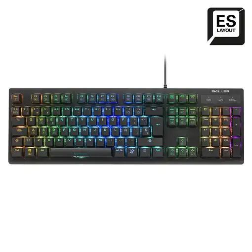 Sharkoon SKILLER SGK30 teclado Juego USB QWERTY Español Negro Sharkoon SKILLER SGK30 teclado Juego USB QWERTY Español Negro