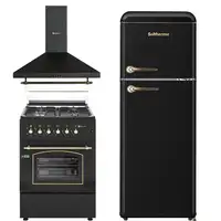 Solthermic® Pack Cocina Gas Horno Eléctrico + Campana 60 + Frigorifico Retro 1,47