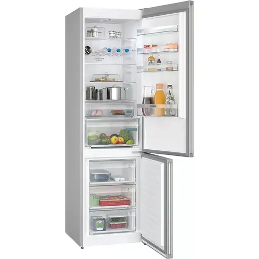 Siemens iQ300 KG39NXIBF nevera y congelador Independiente 363 L B Acero inoxidable