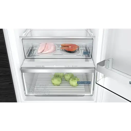 Siemens iQ300 KI86NHFE0 nevera y congelador Integrado 260 L E Blanco