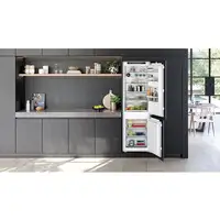 Siemens iQ300 KI86NHFE0 nevera y congelador Integrado 260 L E Blanco