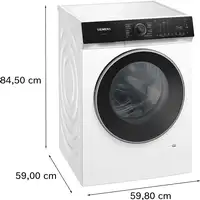 Siemens iQ500 WG44H2A0ES lavadora Carga frontal 9 kg 1400 RPM Blanco