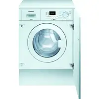 Siemens iQ300 WK12D322ES lavadora-secadora Integrado Carga frontal Blanco E