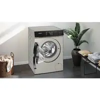 Siemens iQ500 WG56H2AXES lavadora Carga frontal 10 kg 1600 RPM Acero inoxidable