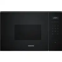 Siemens iQ500 BF525LMB1 microondas Negro Solo microondas Integrado 20 L 800 W