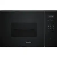 Siemens iQ500 BE555LMB1 microondas Negro Microondas con grill Integrado 25 L 900 W