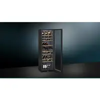 Siemens iQ500 KW36KATGA enfriador de vino Nevera de vino Independiente Gris 199 bo