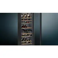 Siemens iQ500 KW36KATGA enfriador de vino Nevera de vino Independiente Gris 199 bo