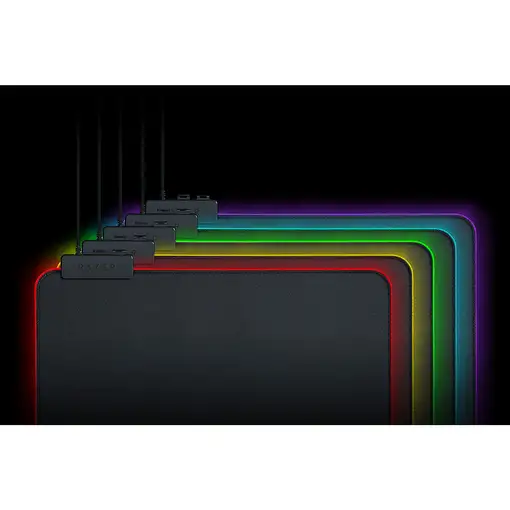Razer Goliathus Chroma Alfombrilla de ratón para juegos Negro