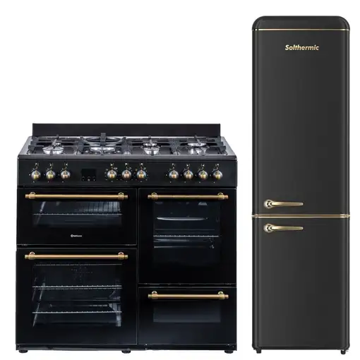 Solthermic® Pack Cocina Range Cooker 7 Fuegos + 3 Hornos eléctricos + Combi  1,88