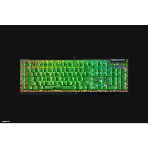 Razer BlackWidow V4 X teclado Juego USB QWERTY Inglés de EE. UU. Verde