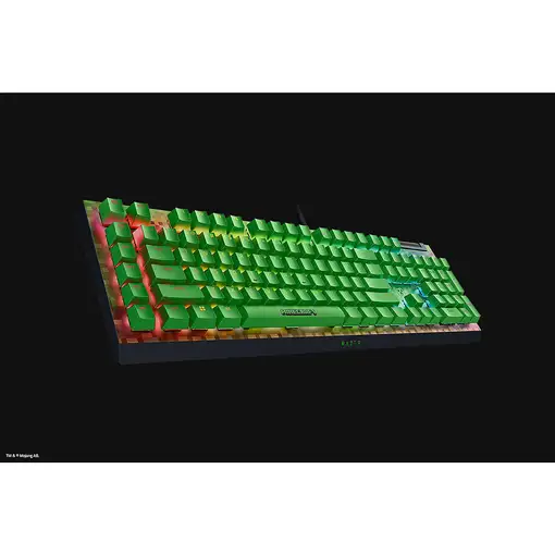 Razer BlackWidow V4 X teclado Juego USB QWERTY Inglés de EE. UU. Verde