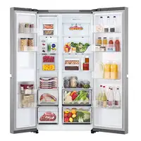 LG GSBC40PYPE nevera puerta lado a lado Independiente 664 L E Plata
